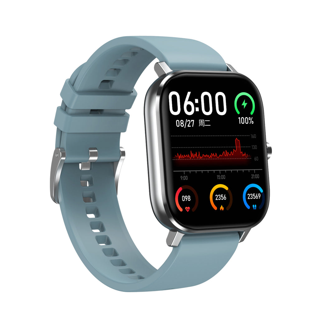 Bracelet intelligent Fréquence cardiaque Ecg Pression artérielle Blood Oxygène Music Control Télécommande
