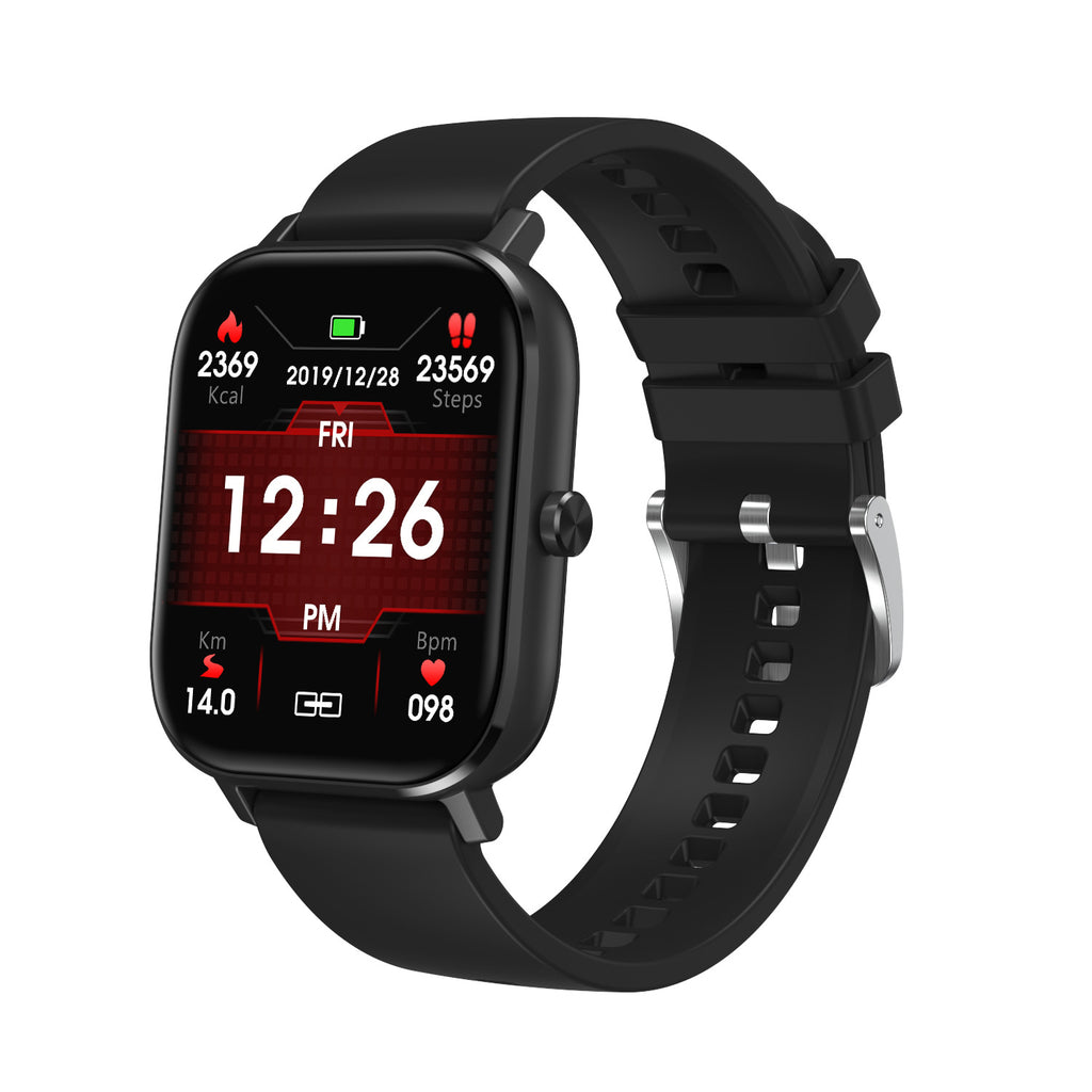 Bracelet intelligent Fréquence cardiaque Ecg Pression artérielle Blood Oxygène Music Control Télécommande