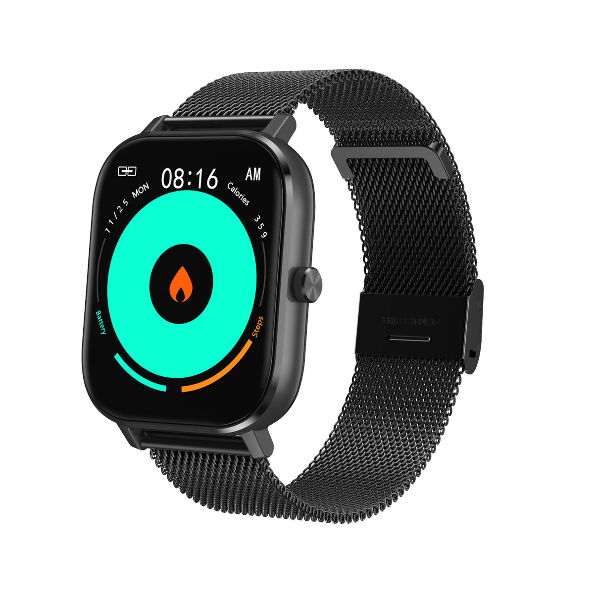 Bracelet intelligent Fréquence cardiaque Ecg Pression artérielle Blood Oxygène Music Control Télécommande