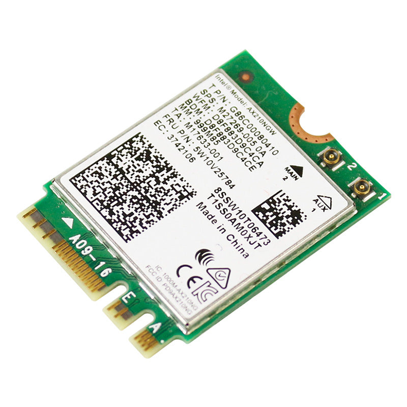 EDUP AX210 WIFI6E Notebook Carte réseau sans fil intégrée 3000 mégaoctets avec Bluetooth