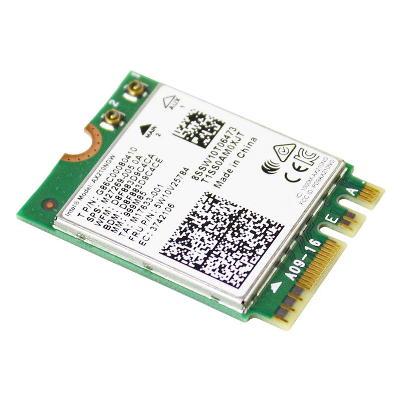 EDUP AX210 WIFI6E Notebook Carte réseau sans fil intégrée 3000 mégaoctets avec Bluetooth