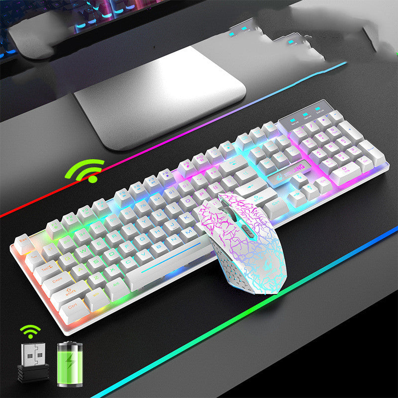 Rechargeable Wireless Keyboard Trackball