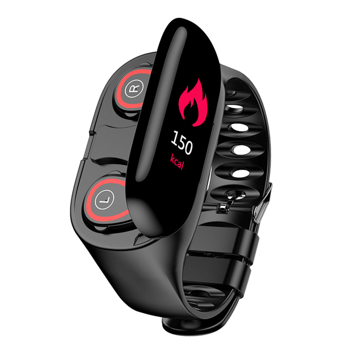M1 Smart Bracelet Bluetooth casque couleur écran sport multi-fonctions fréquence cardiaque sur l'oreille H