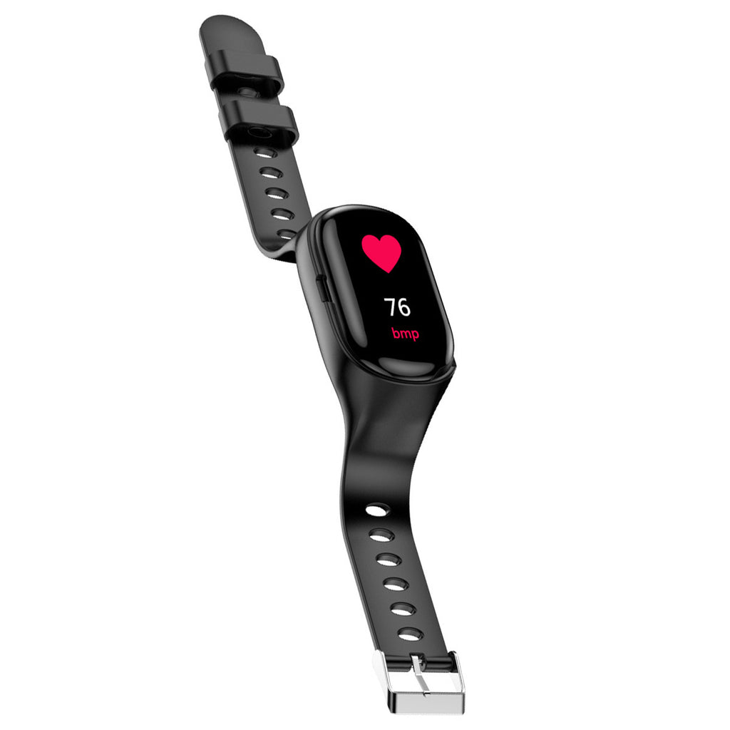 M1 Smart Bracelet Bluetooth casque couleur écran sport multi-fonctions fréquence cardiaque sur l'oreille H