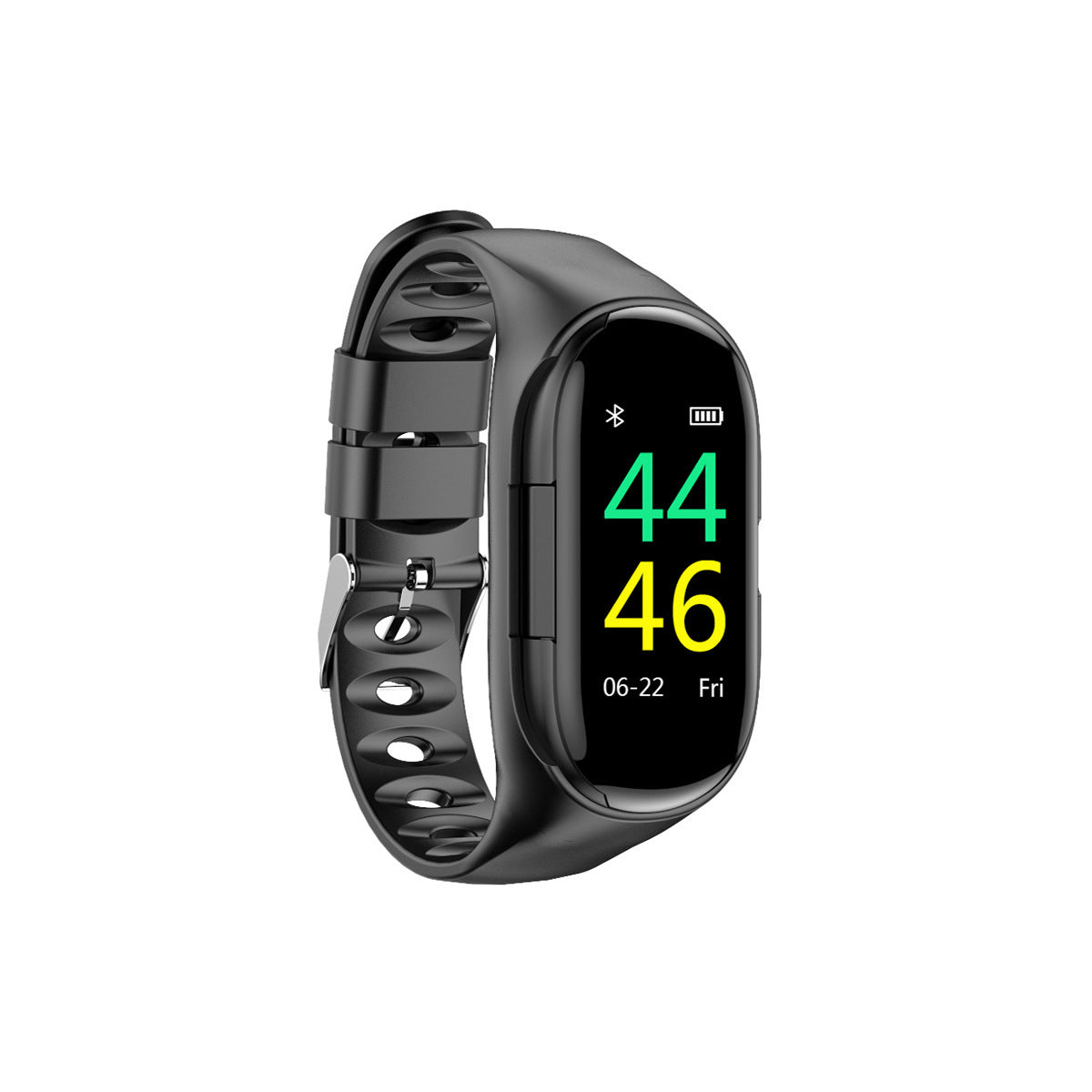 M1 Smart Bracelet Bluetooth casque couleur écran sport multi-fonctions fréquence cardiaque sur l'oreille H