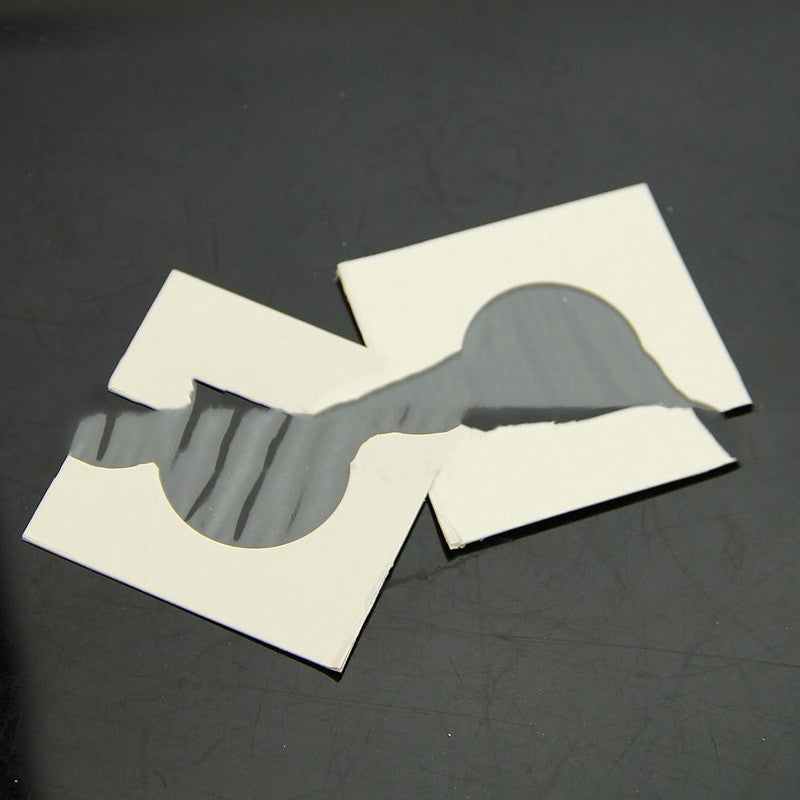 Ensemble de protecteurs de pièces de 50 pièces de clips en papier de protecteur d'argent Sre