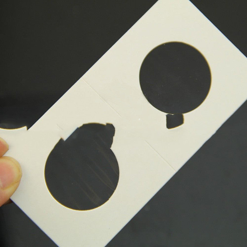 Ensemble de protecteurs de pièces de 50 pièces de clips en papier de protecteur d'argent Sre