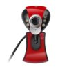 Caméra d'ordinateur USB HD avec lumière 1080P conférence vidéo réseau Live Webca