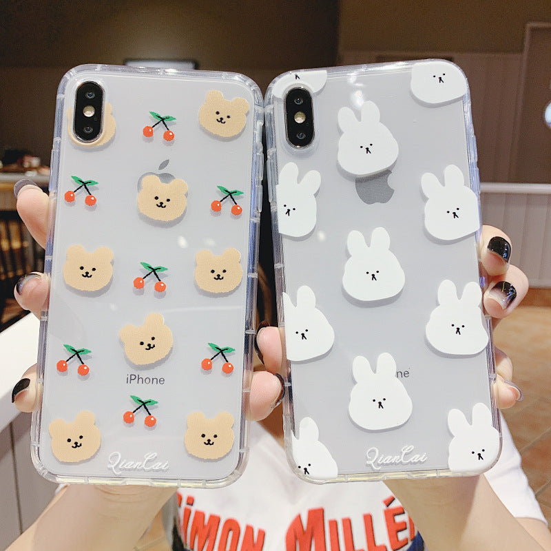C'est mignon Bunny Head Phone Case