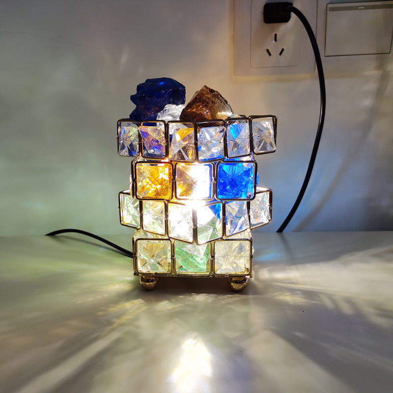 Mignon Mini lampe de table européenne créative LED moderne lampe de table de nuit
