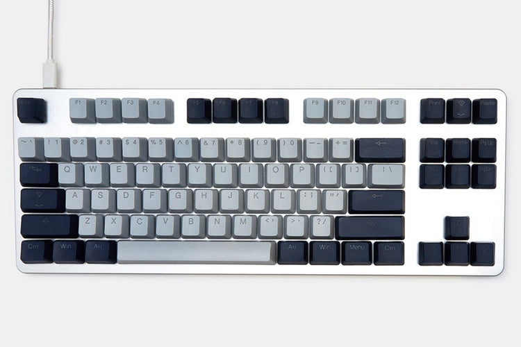 Clavier mécanique translucide moulé à deux couleurs personnalisé Diy Chara