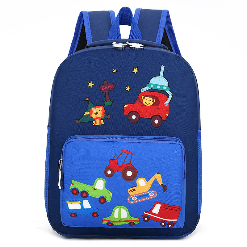 Jardin d'enfants Sac à dos Cartoon mignon enfants sortir pour réduire le fardeau de sac à dos Nylon