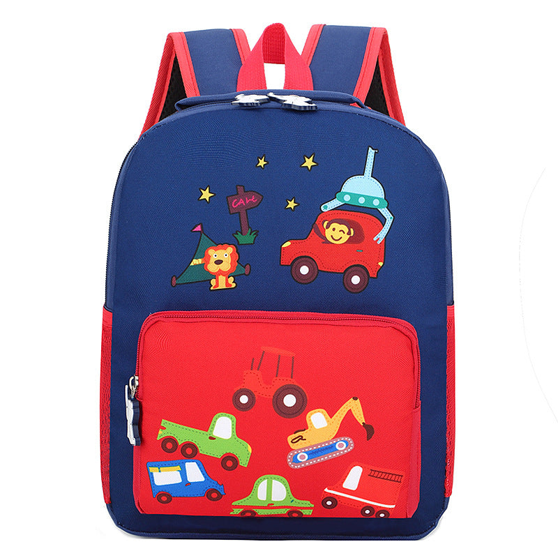 Jardin d'enfants Sac à dos Cartoon mignon enfants sortir pour réduire le fardeau de sac à dos Nylon