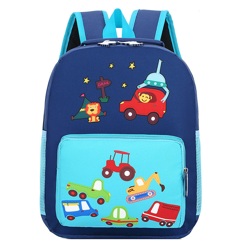 Jardin d'enfants Sac à dos Cartoon mignon enfants sortir pour réduire le fardeau de sac à dos Nylon