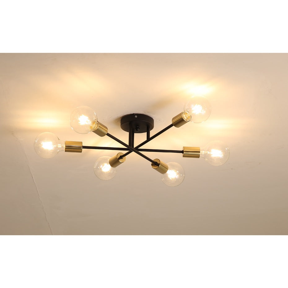Lumière de plafond en verre personnalisée