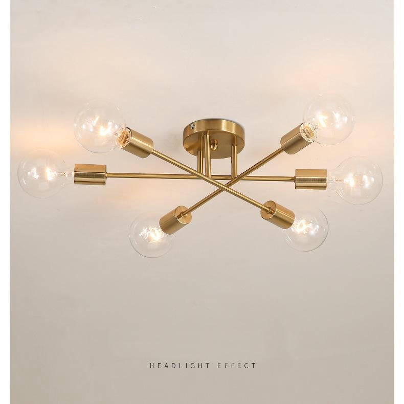 Lumière de plafond en verre personnalisée
