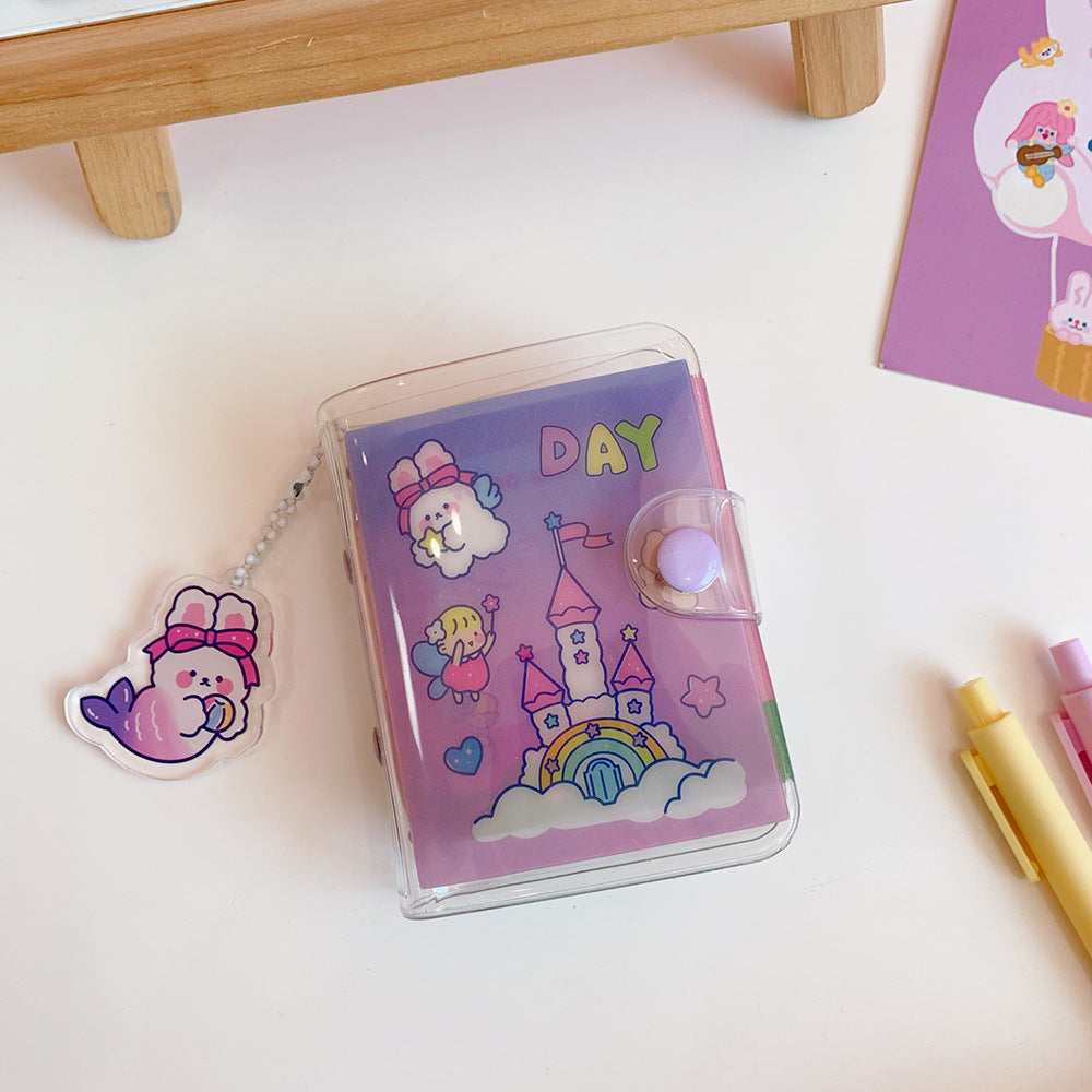 Ledger main mignon fille coeur japonais feuille molle