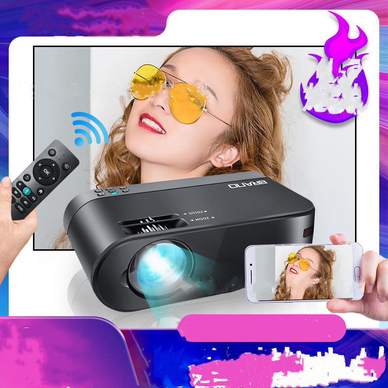 Téléphone mobile Wifi sans fil même écran Projecteur portable