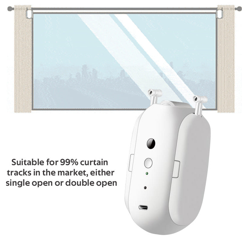 Rideaux Bluetooth sans fil automatique Curtai