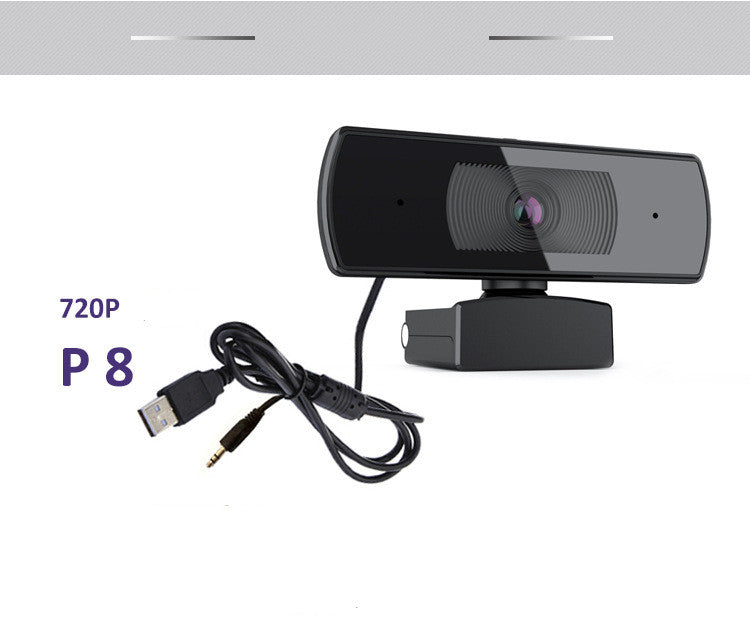 4K HD AF Autofocus Caméra d'ordinateur USB Microphone intégré avec protection de la vie privée