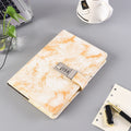 Livre de mot de passe rétro avec carnet de notes de verrouillage Creative Simple Student's Diary Children's Hand Accou