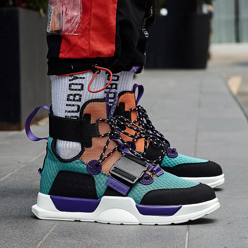 Haut-top Hoverboard Chaussures Garçons Trendy Chaussures Couple Casual Mode Sports Chaussures papa