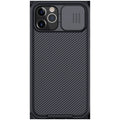 Convient pour miroir noir couverture coulissante Gants anti-drop mobile téléphone Case