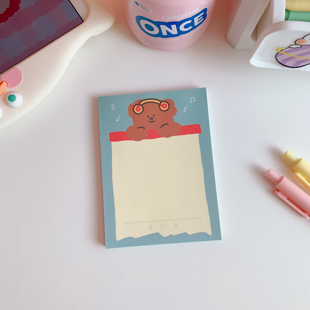 Kawaii Mémo Pads Note Paper Daily pour le faire vérifier