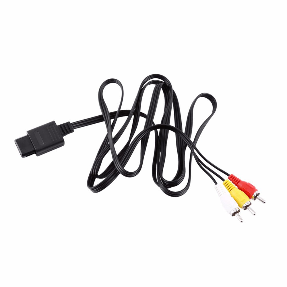 Convient pour 64 N64 AV câble audio vidéo AV