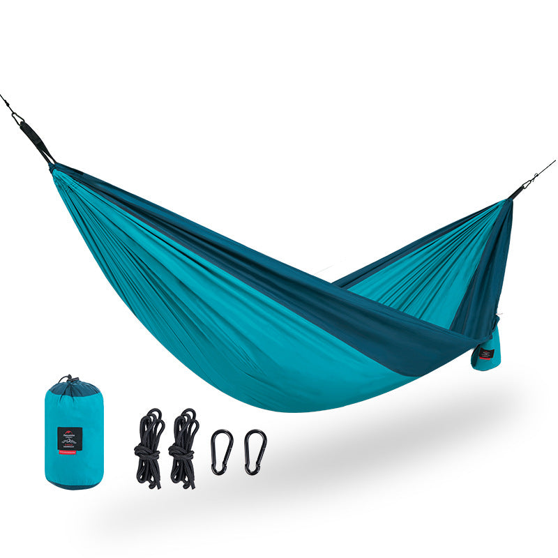 Hamac extérieur balançoire double anti-roulis extérieur Portable Camping Glider