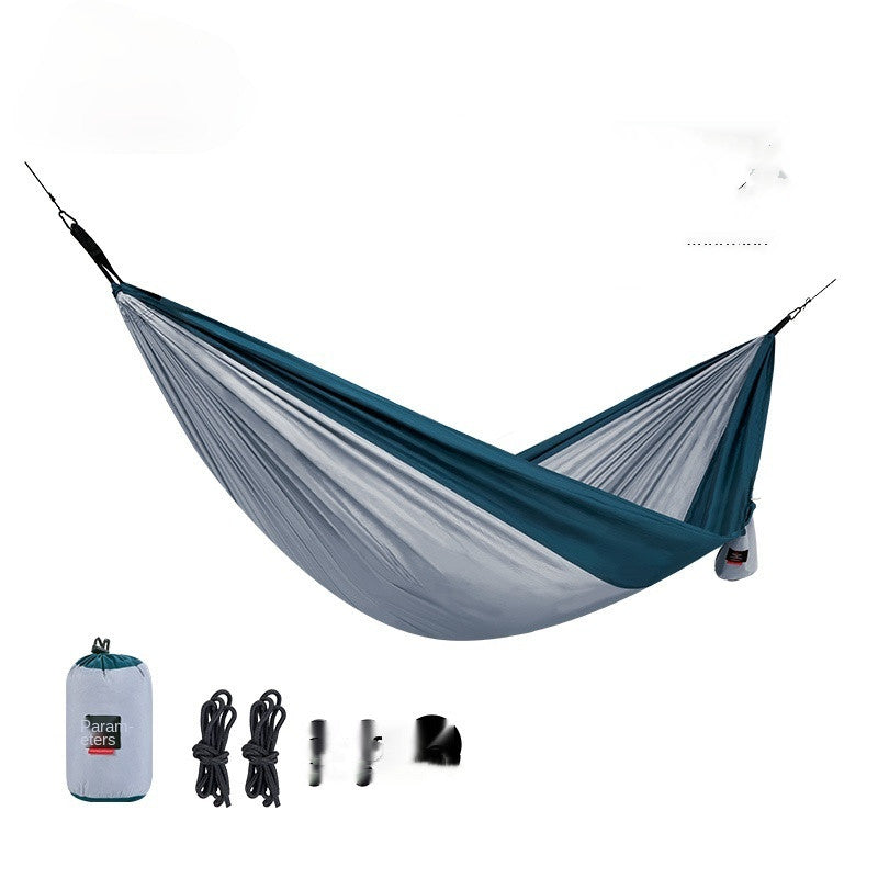 Hamac extérieur balançoire double anti-roulis extérieur Portable Camping Glider