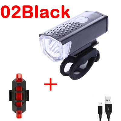 Phare de phare de charge USB avant de vélo