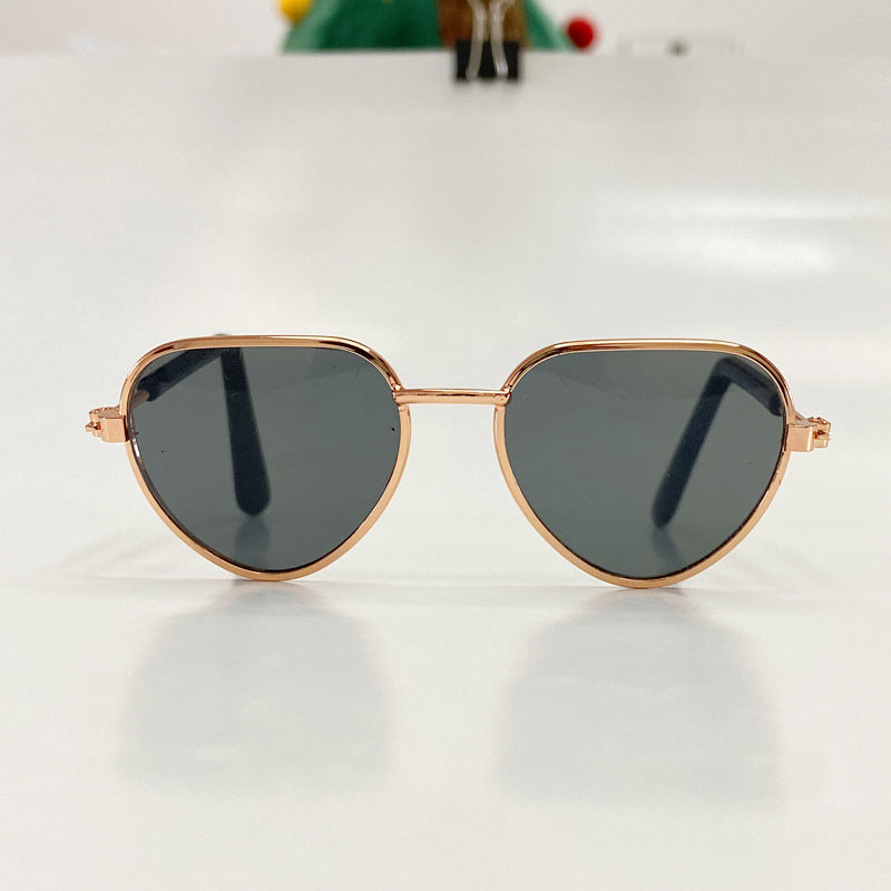 Lunettes de soleil pour mini chat de mode créative