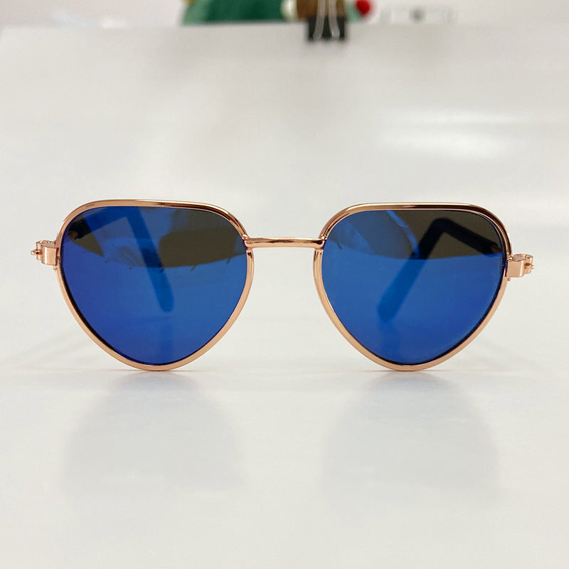 Lunettes de soleil pour mini chat de mode créative