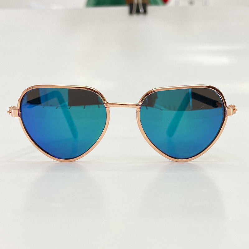 Lunettes de soleil pour mini chat de mode créative