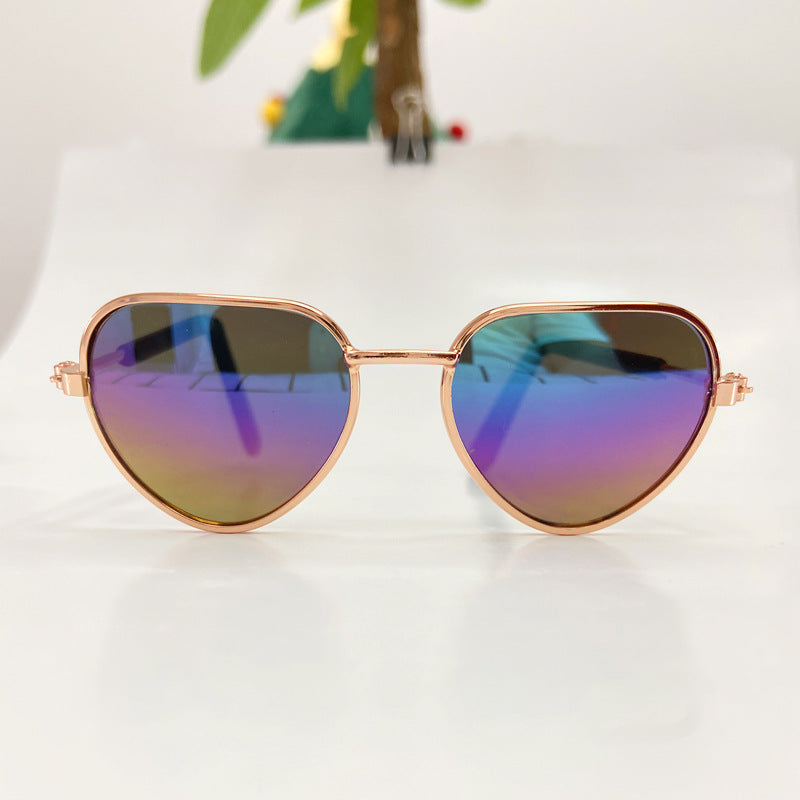 Lunettes de soleil pour mini chat de mode créative