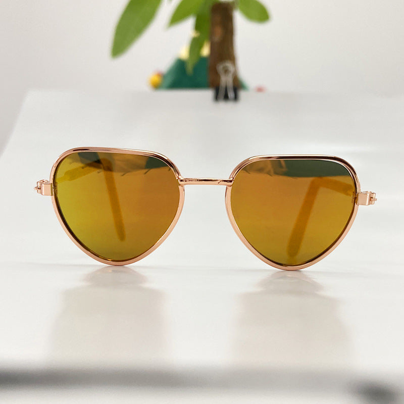 Lunettes de soleil pour mini chat de mode créative