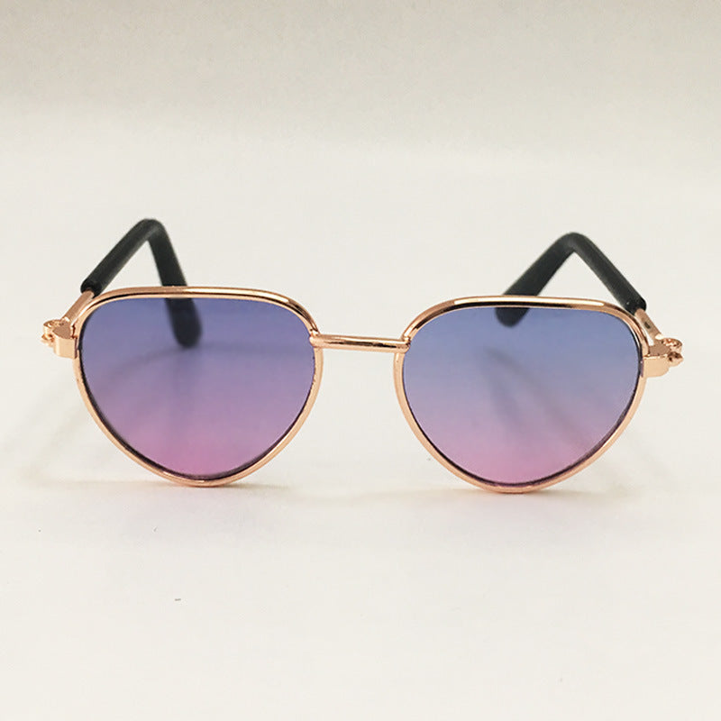 Lunettes de soleil pour mini chat de mode créative