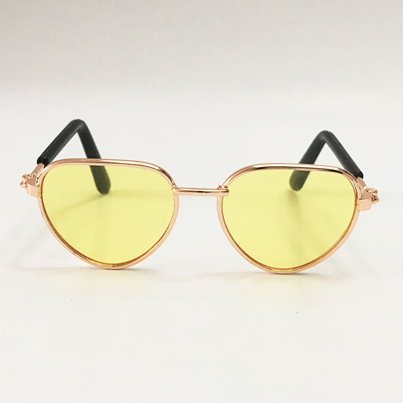 Lunettes de soleil pour mini chat de mode créative