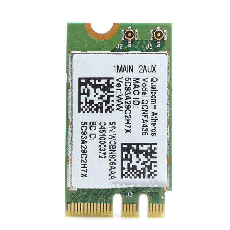 QCNFA435 NGFF M2 Universal Edition 802.11AC Carte réseau sans fil 5G Bluetooth