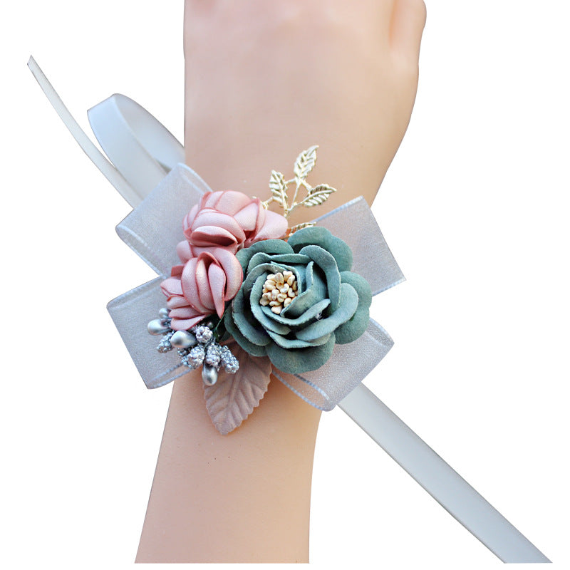 Costume de simulation de mariage coréen pour la mariée
