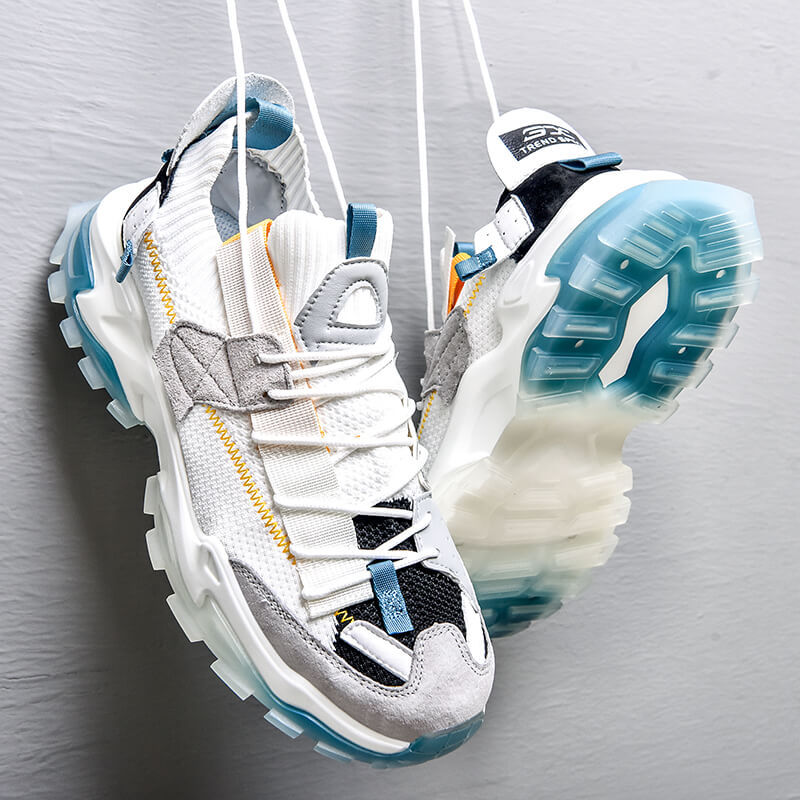 Couple Casual Chaussures Sneakers Ins Net Rouge Chaussures papa