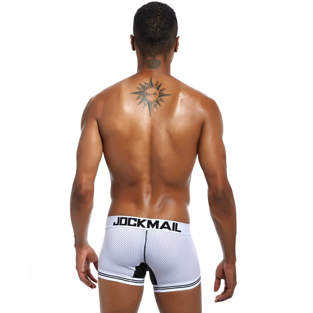 Sous-vêtements Boxer Hommes Breathable Mesh Mens Boxers