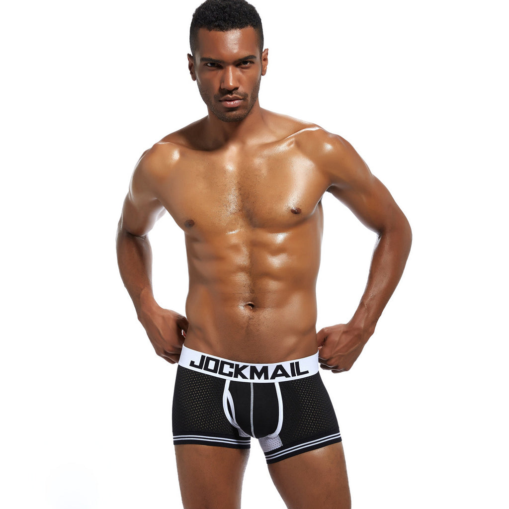 Sous-vêtements Boxer Hommes Breathable Mesh Mens Boxers