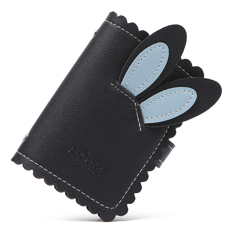 Porte-cartes antidégussation Porte-cartes Compact Portefeuille Sac tout-en-un pour les femmes