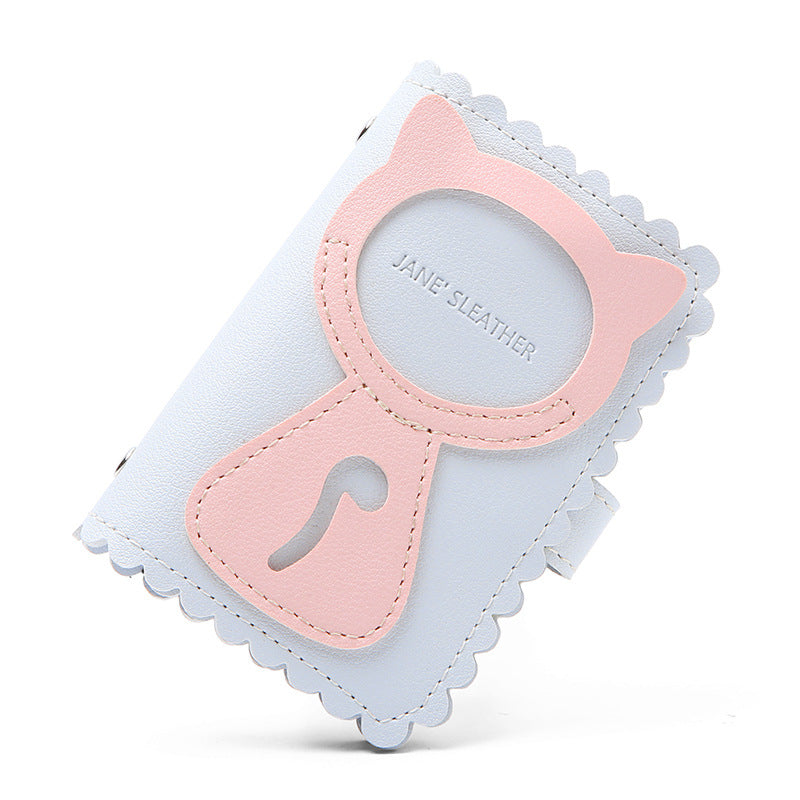 Porte-cartes antidégussation Porte-cartes Compact Portefeuille Sac tout-en-un pour les femmes