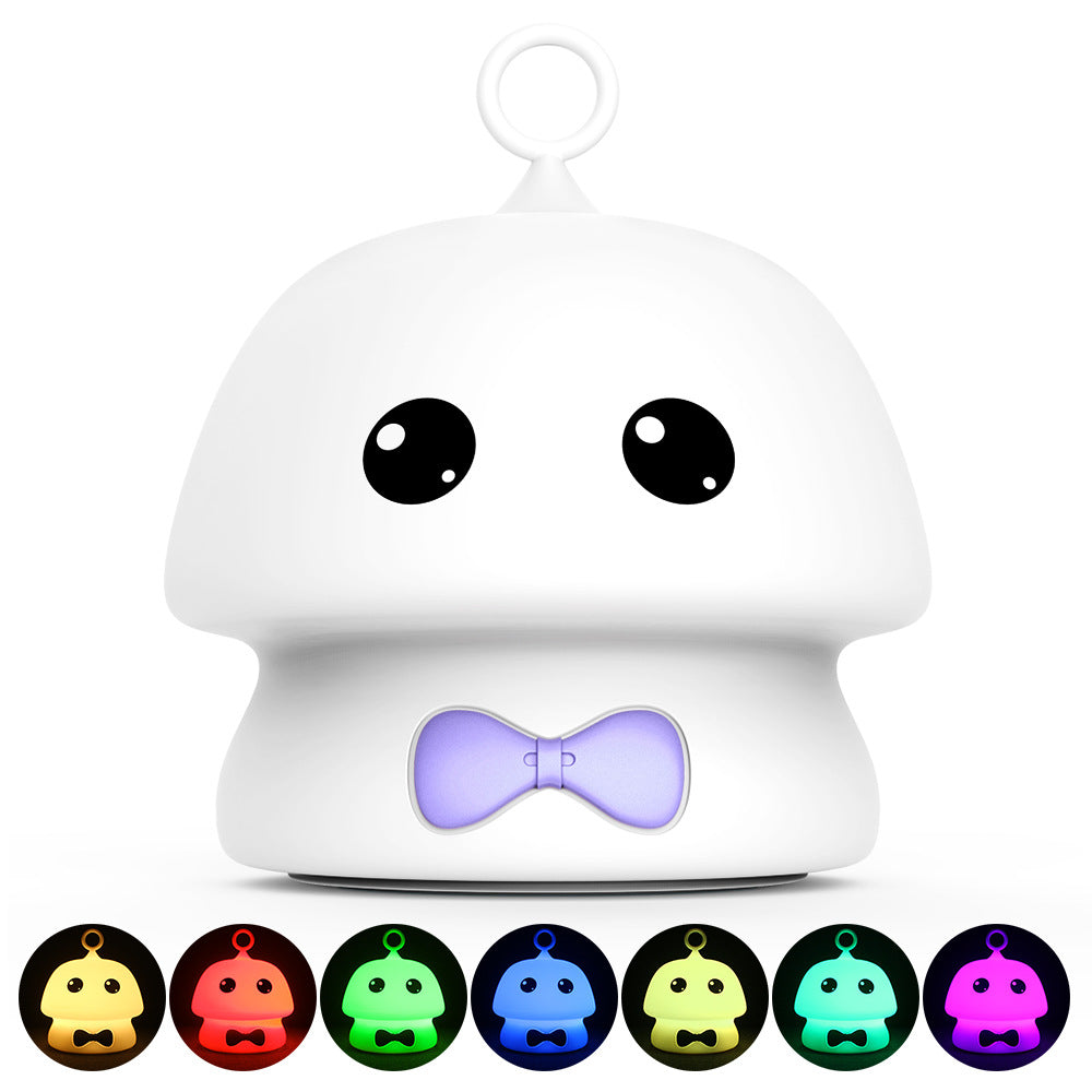 Cute Creative Rabbit Silicone Night Light