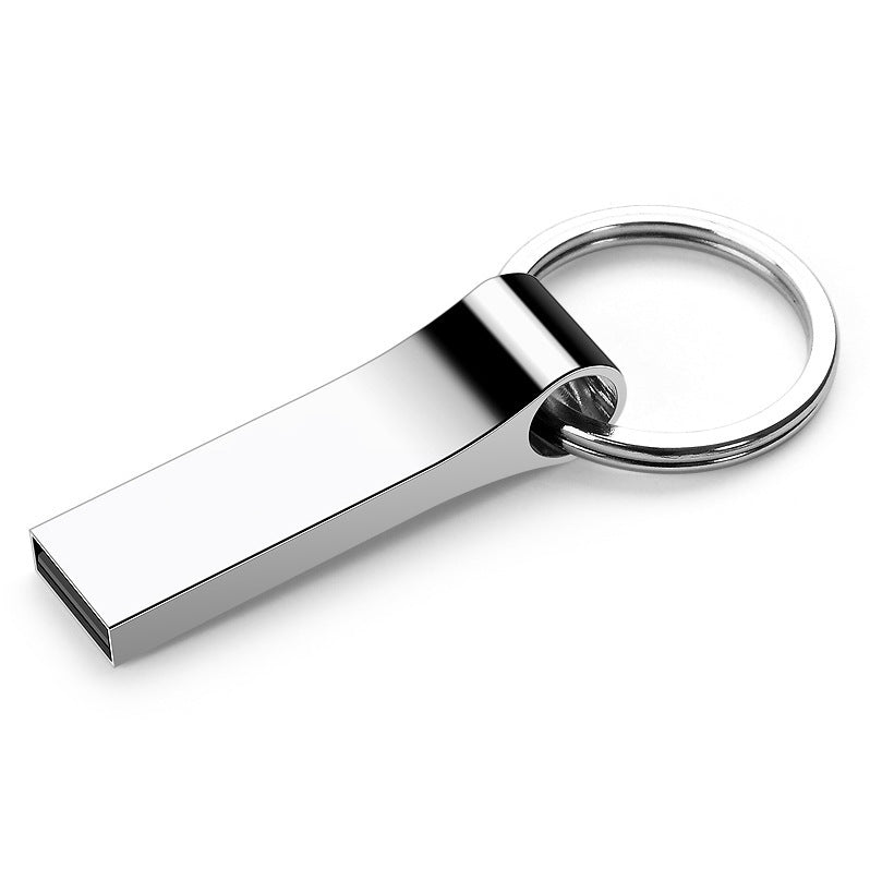 U Disk 32 Go USB2.0 haute vitesse Gravure personnalisée U Disk Metal Waterproof