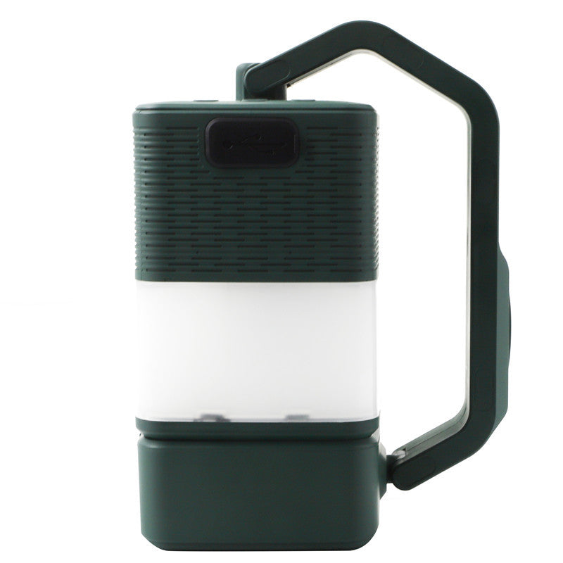 Lampe de camping audio rechargeable multifonction portable