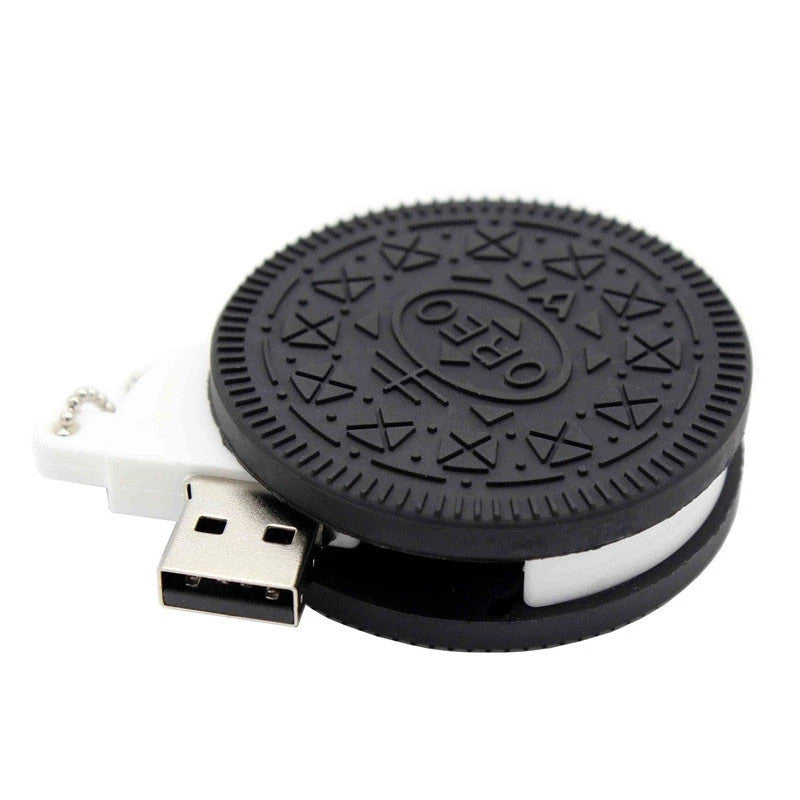 Cartoon PVC chocolat USB clé USB Simulation colombe chocolat couple cadeau USB clé USB Driv